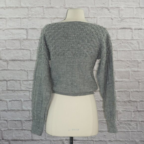 Vintage 70s Wool Bobble Sweater - Picture 3 of 6
